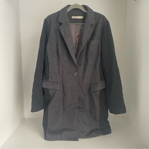 7115 by Szeki Wool Cashmere Long Blazer